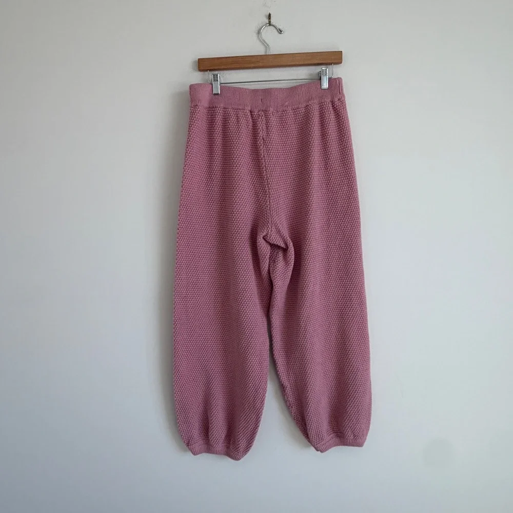 Free People Beach Hailee Pink Cotton Pants Size Medium